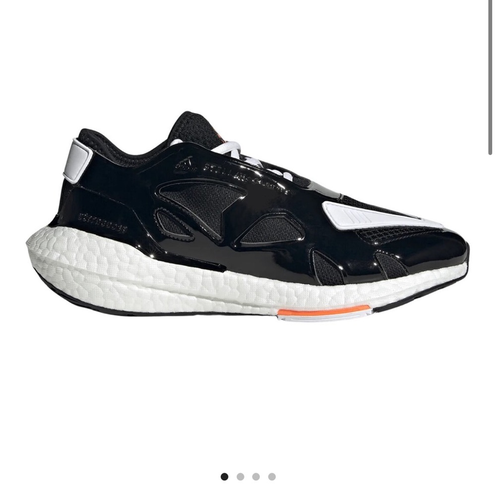 STELLA MCCARTNEY FOR ADIDAS Patent Leather Athletic Sneakers 8.5